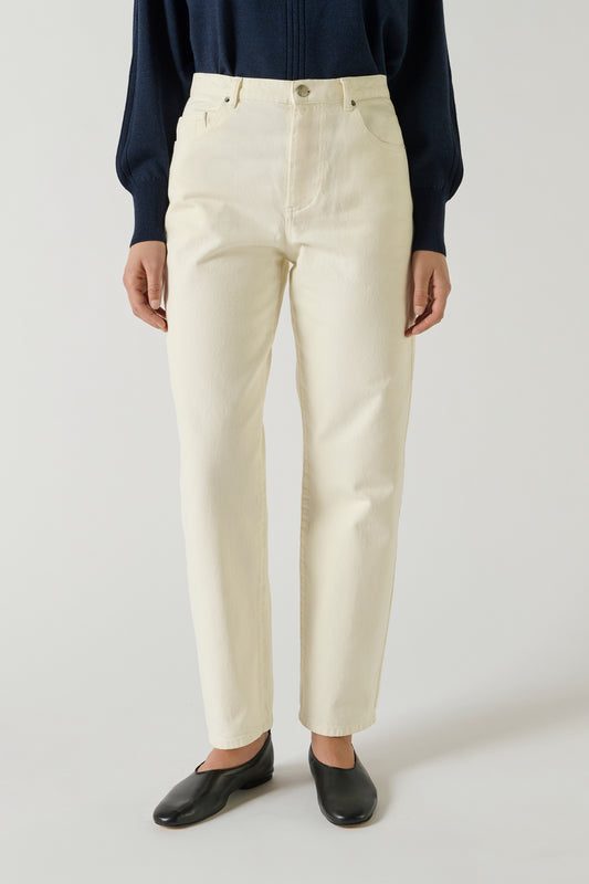 Jean Barnabe - Ecru - Denim - Femme