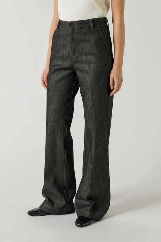Jean California - Denim Brut Noir - Femme