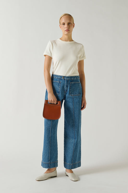 Sac Cheri Mini - Cognac - Cuir - Femme