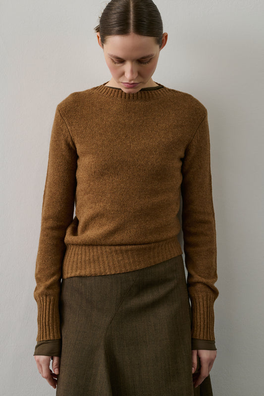 Jersey Gipsy - Camel - Lana - Mujer