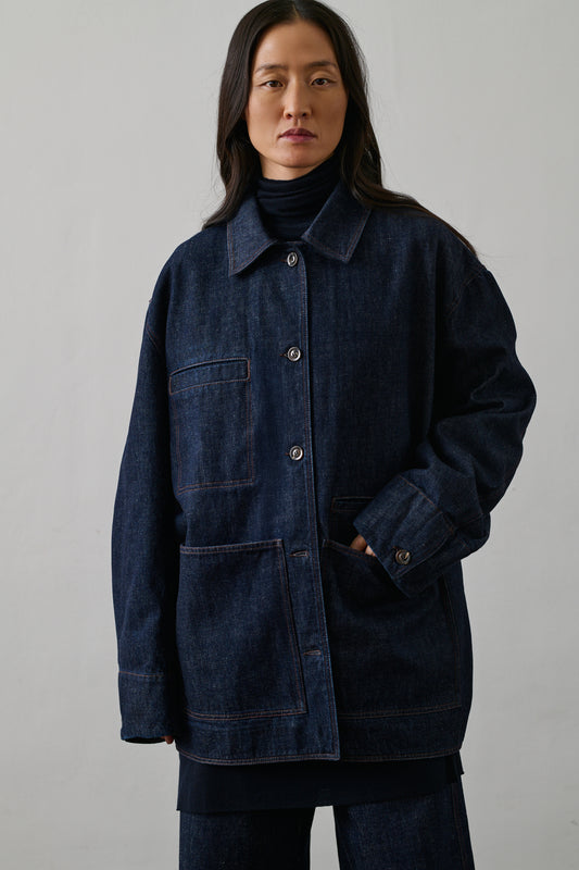 Chaqueta Domingo - Bleu Brut - Algodón - Mujer