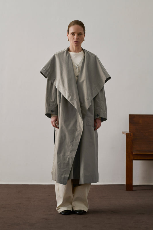 Trench Albatros - Gris - Mujer