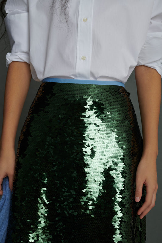 JUPE VANILA VERT