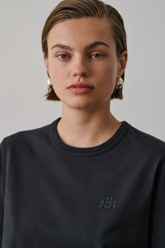 Eileen t-shirt - Dark Navy - Cotton - Women