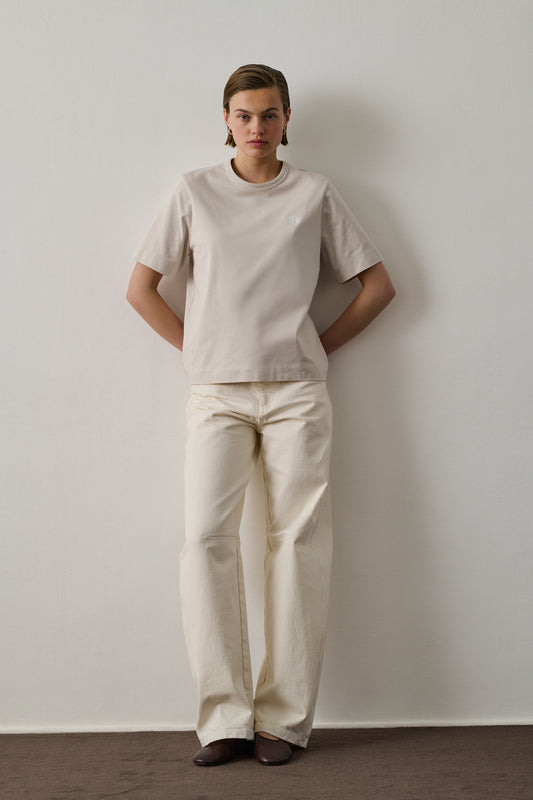 T-shirt Eileen - Chalk - Cotton - Women