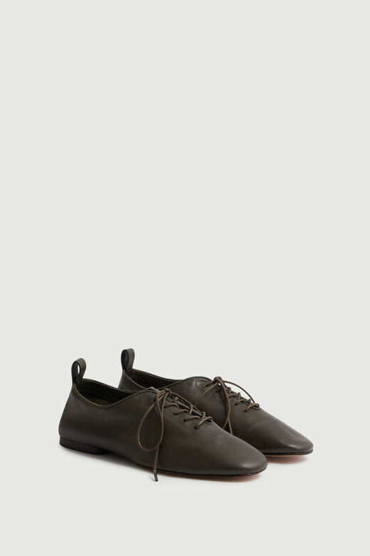 Ballerines Orso - Terre D'Ombre - Cuir - Femme