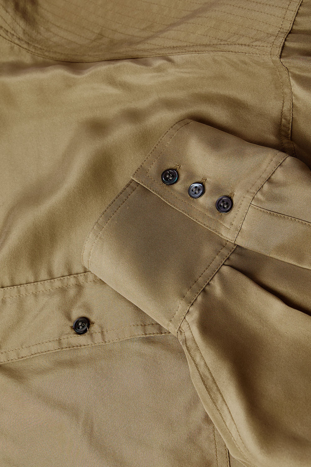 Glasgow Shirt - Beige - Silk - Women