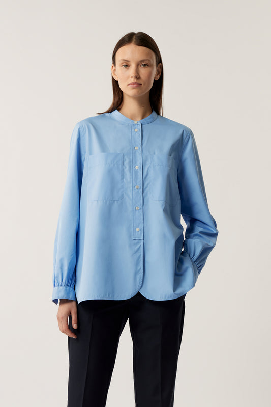 Camisa Laurette - Azul - Algodón - Mujer