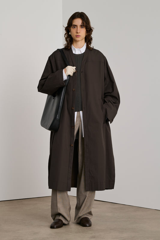 Manteau Elite - Ébène - Coton - Femme
