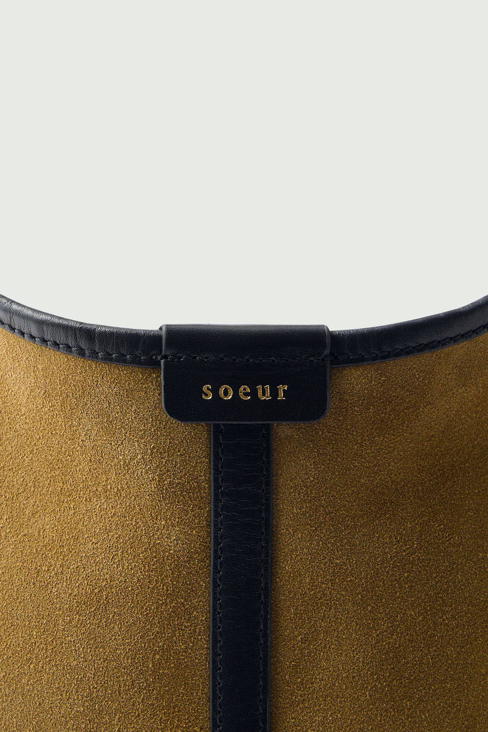 Cabas Delice - Bronze/Noir - Cuir - Femme