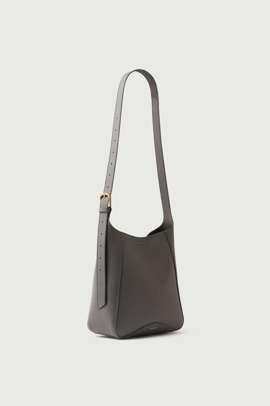 Bolso Uma Mini - Grafito - Cuero - Mujer