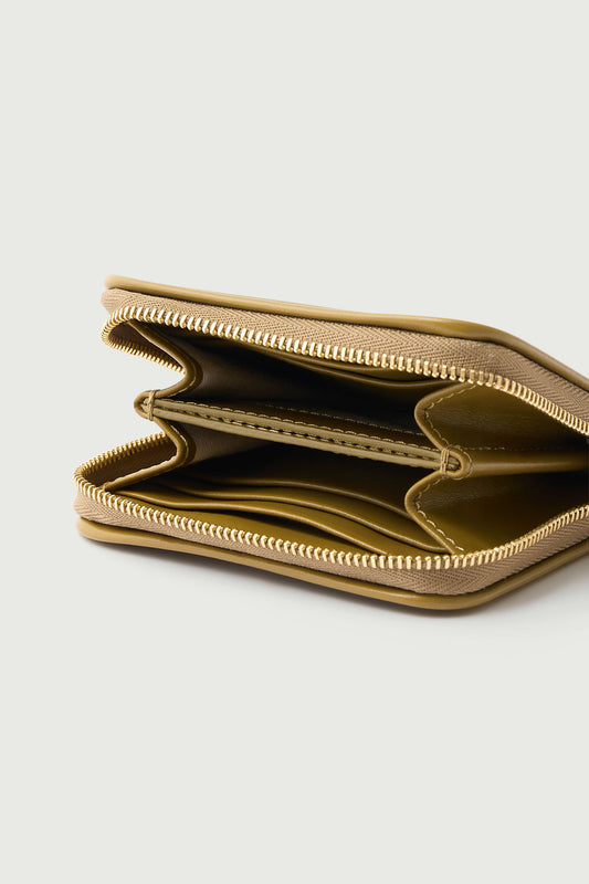 Electre coin purse - Bronze - Leather - Women