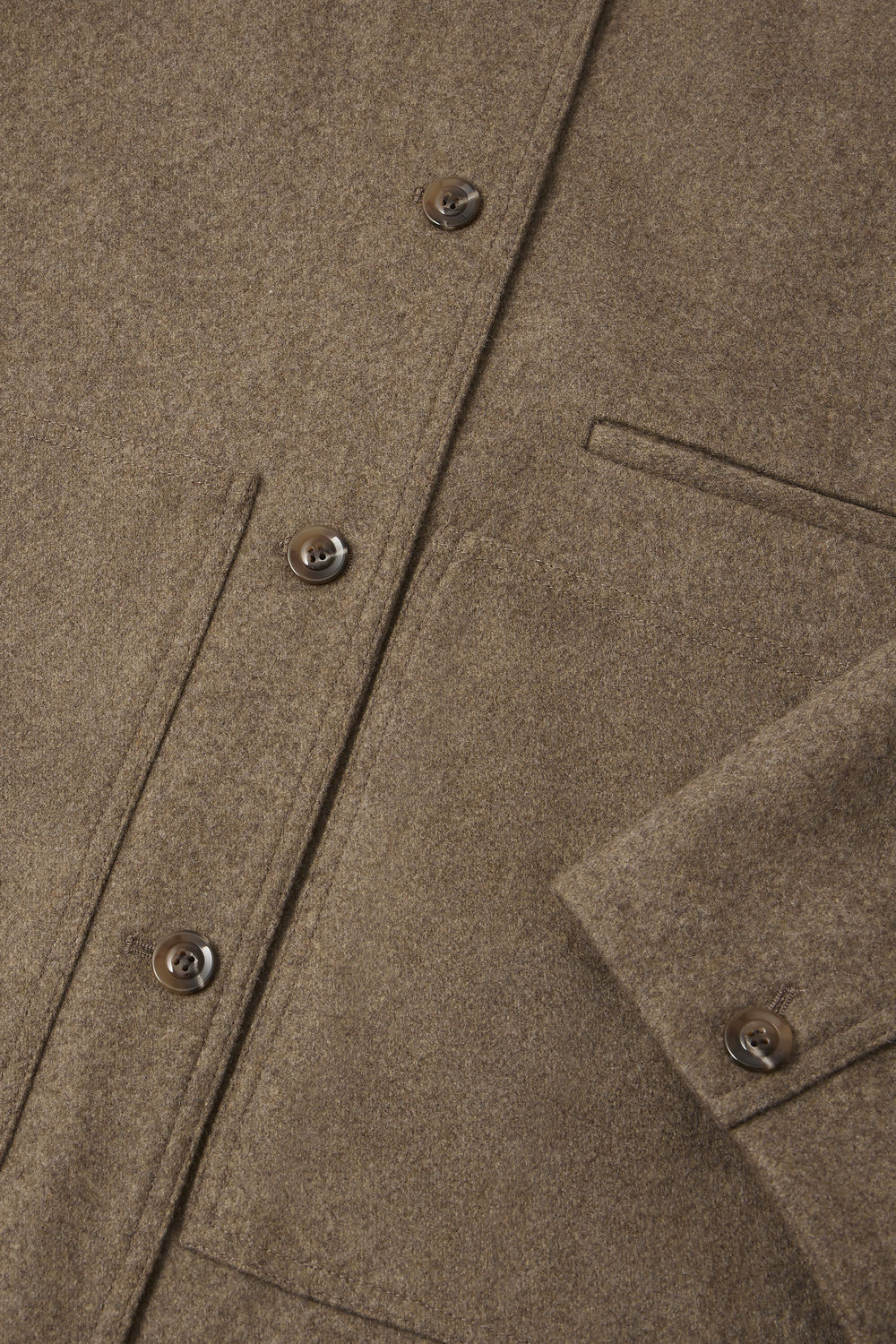 Chaqueta Domingo - Castaño - Lana - Mujer