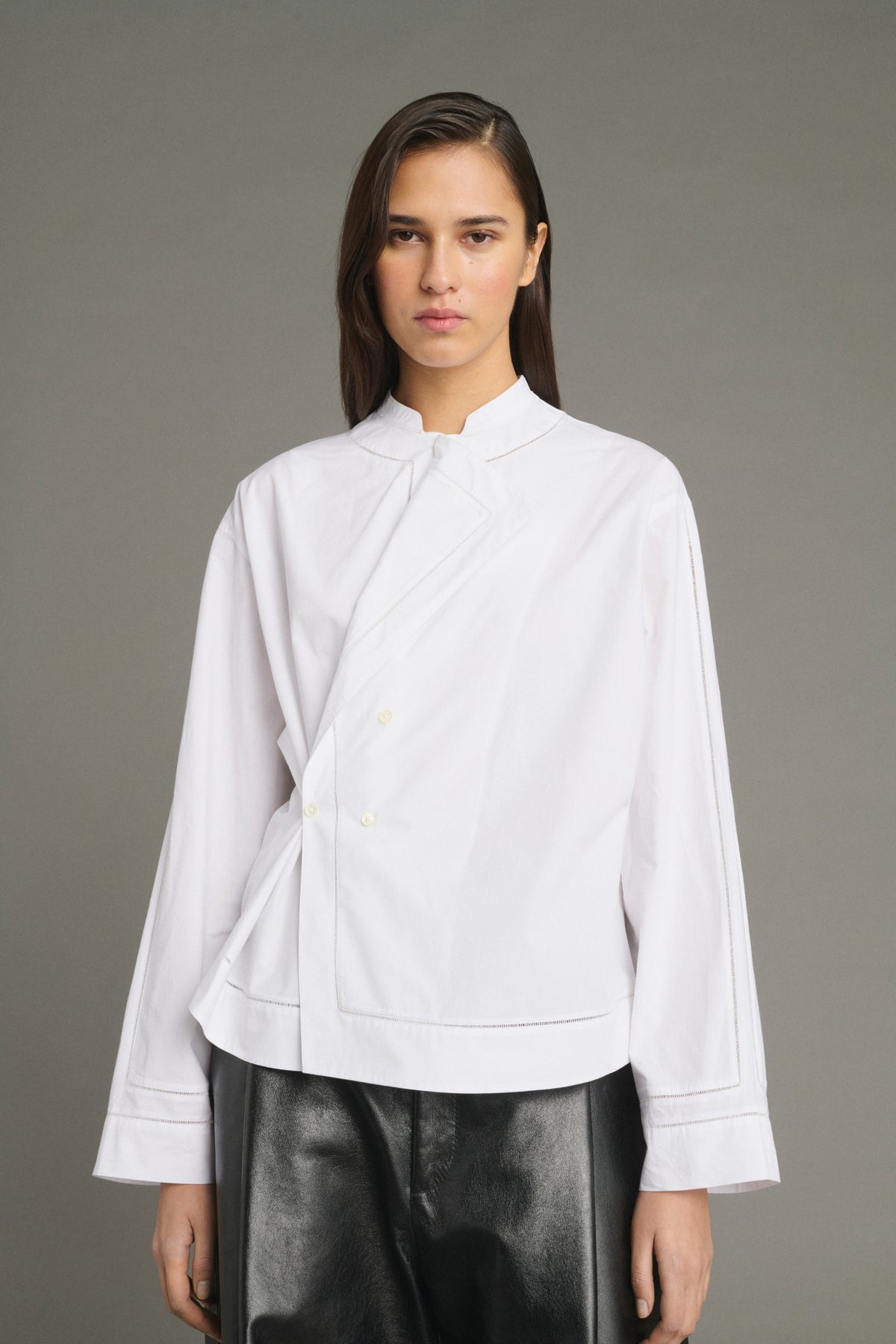 Blouse Lorraine - Blanc - Coton - Femme