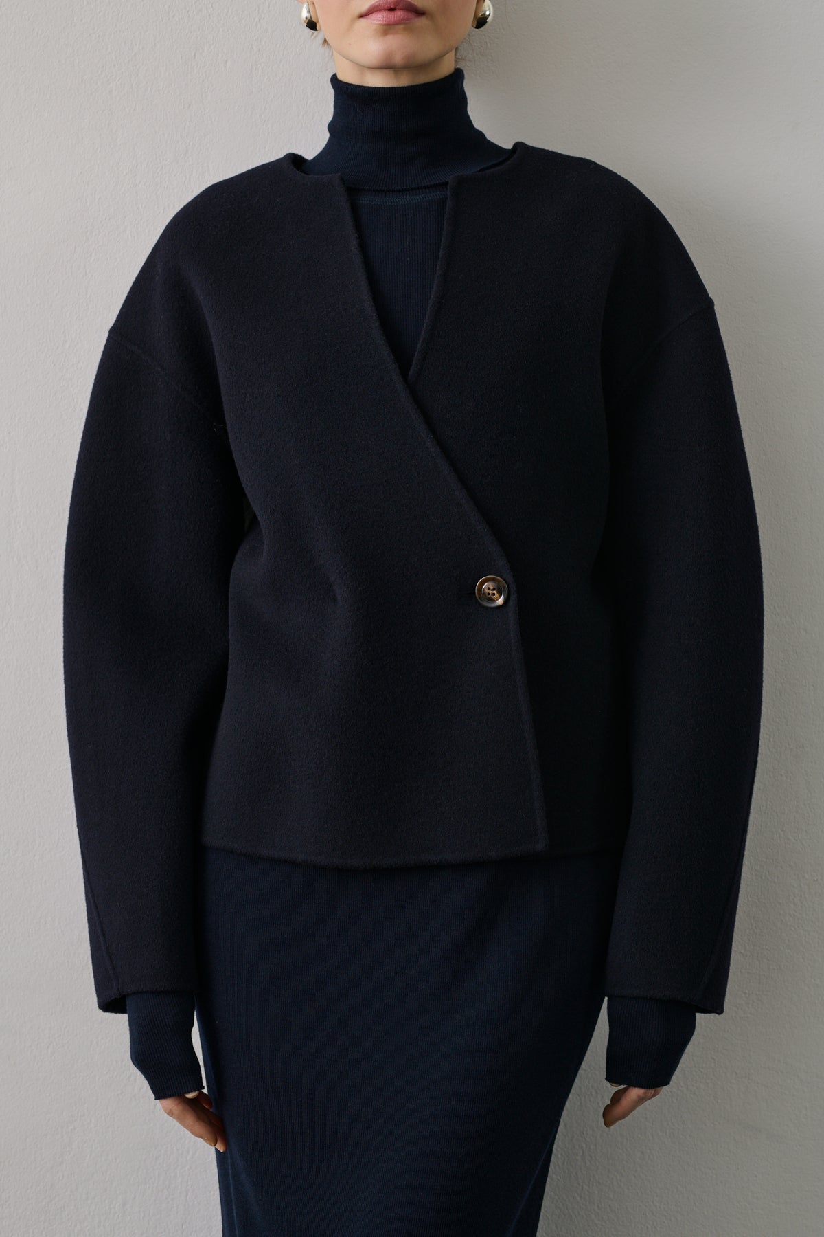 Veste Dream - Deep Navy - Laine - Femme vue 2