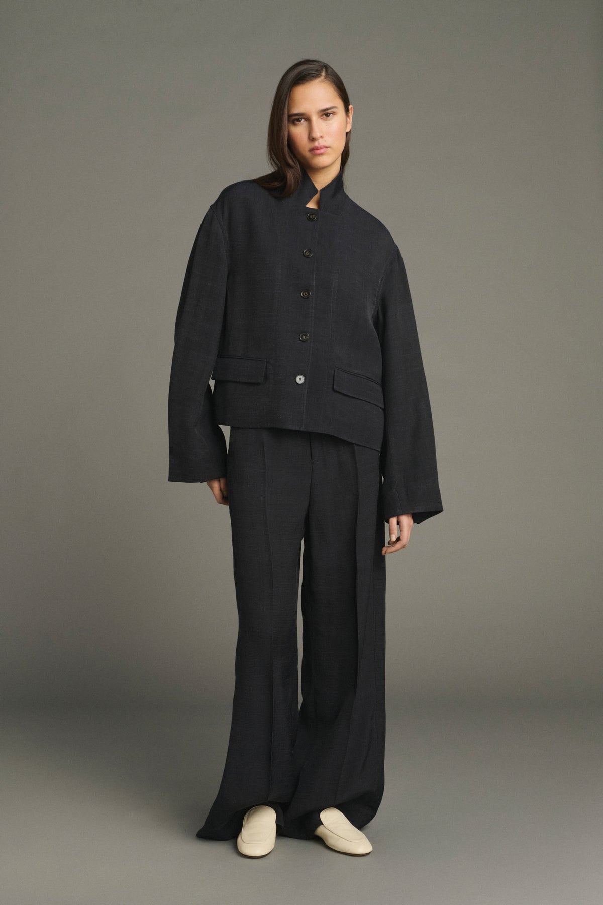 Veste Houria - Noir - Femme vue 3
