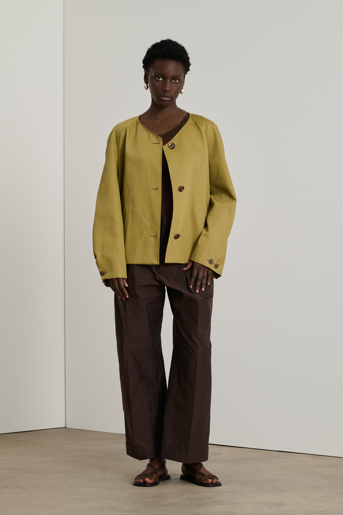 Watson Trousers - Brown - Women vue 4