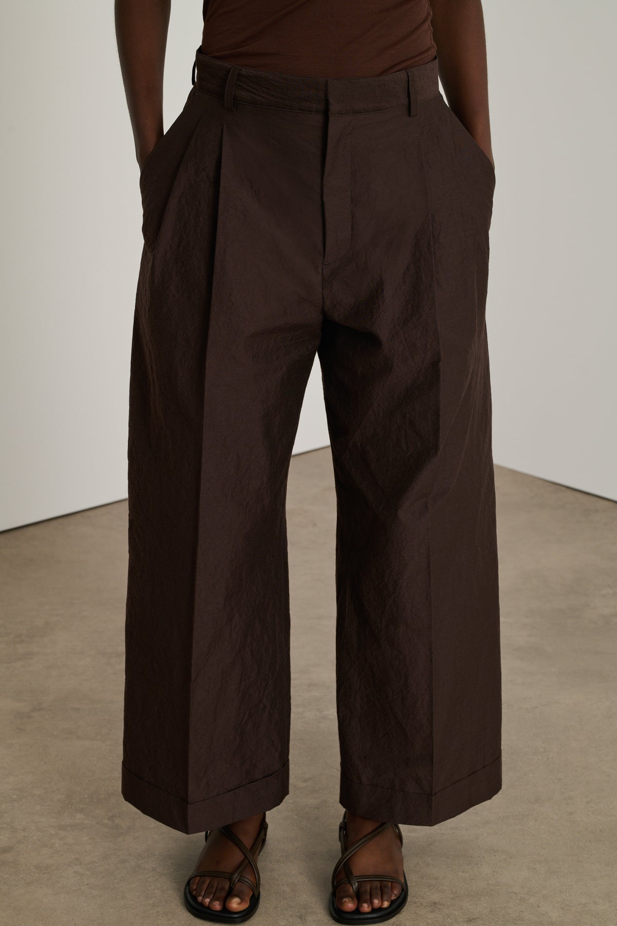 Watson Trousers - Brown - Women vue 1