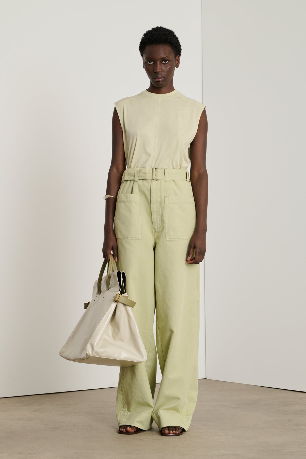 Pantalon Vagabond - Sauge - Femme