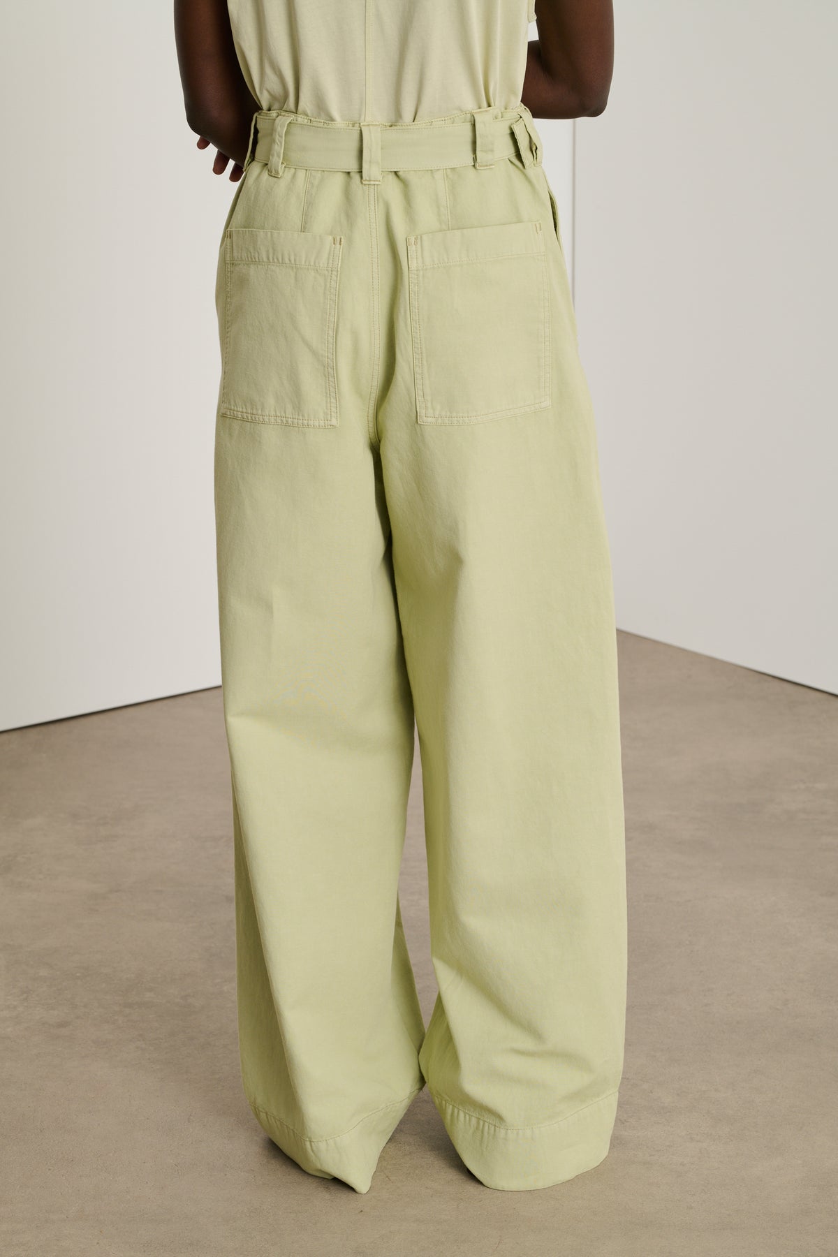 Pantalon Vagabond - Sauge - Femme vue 3