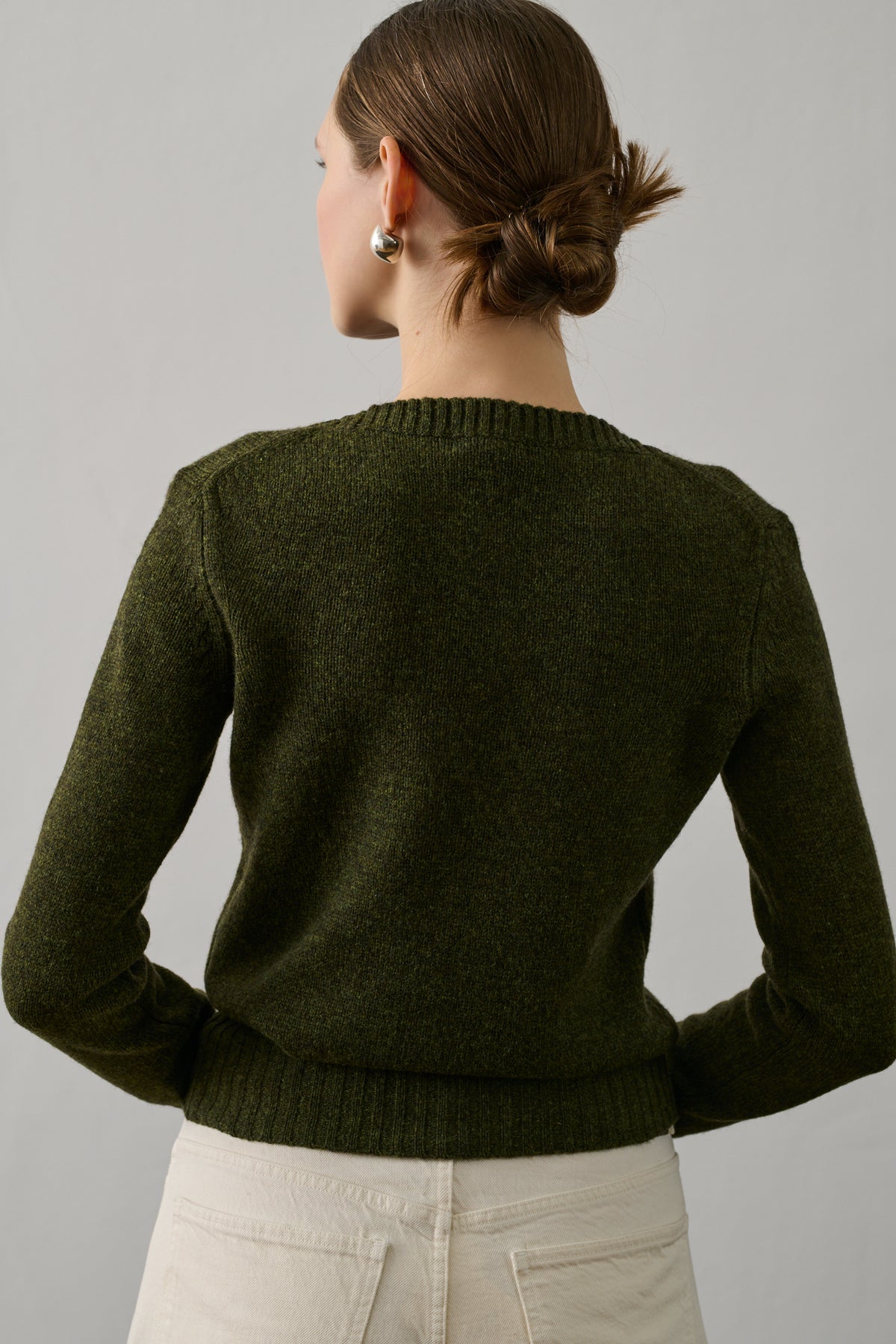 Pull Gipsy - Kaki - Laine - Femme