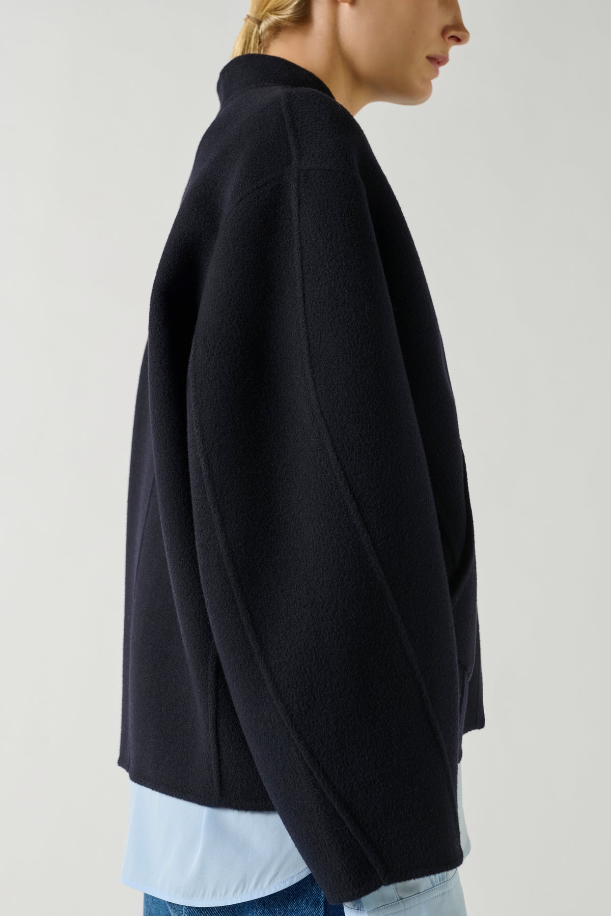 Manteau Windsor - Deep Navy - Laine - Femme vue 4