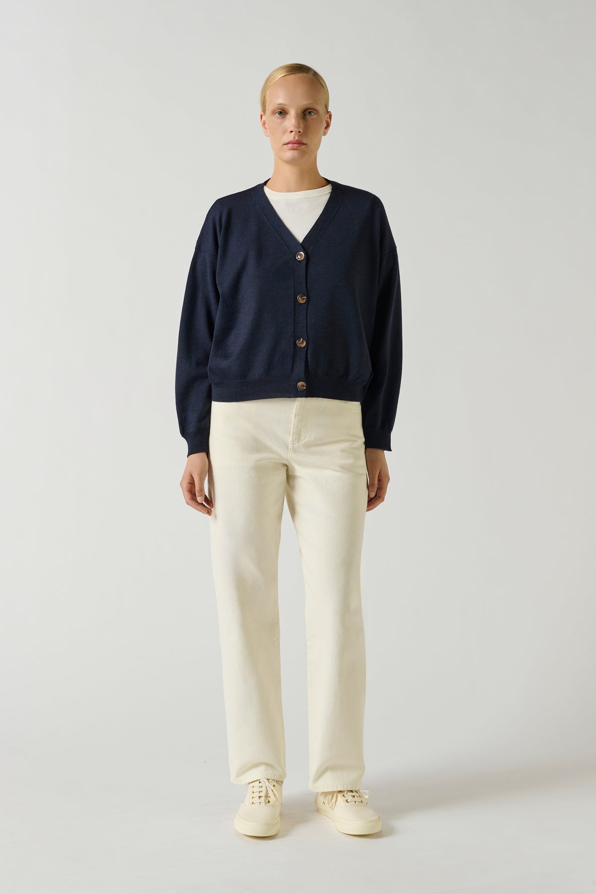 Baskets Alex - Ecru - Coton - Femme
