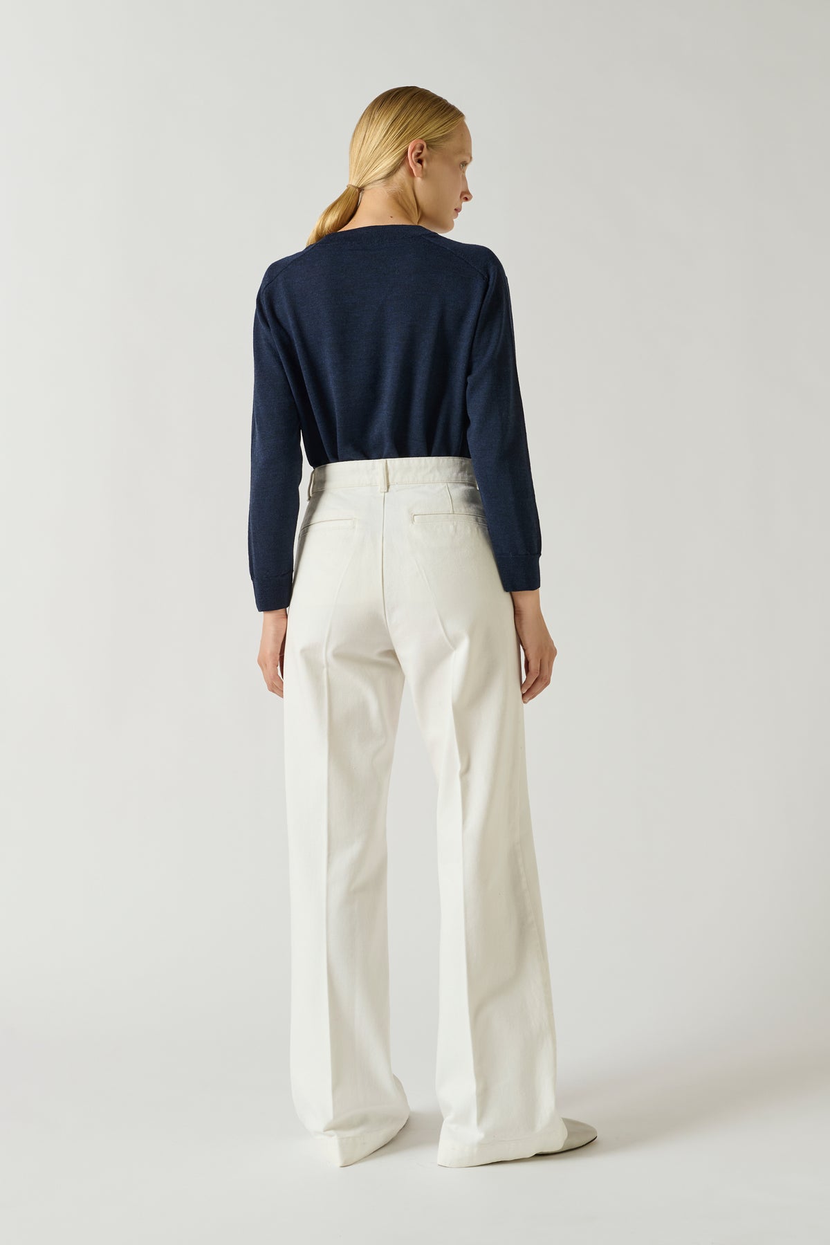 Jean California - Craie - Coton - Femme vue 3