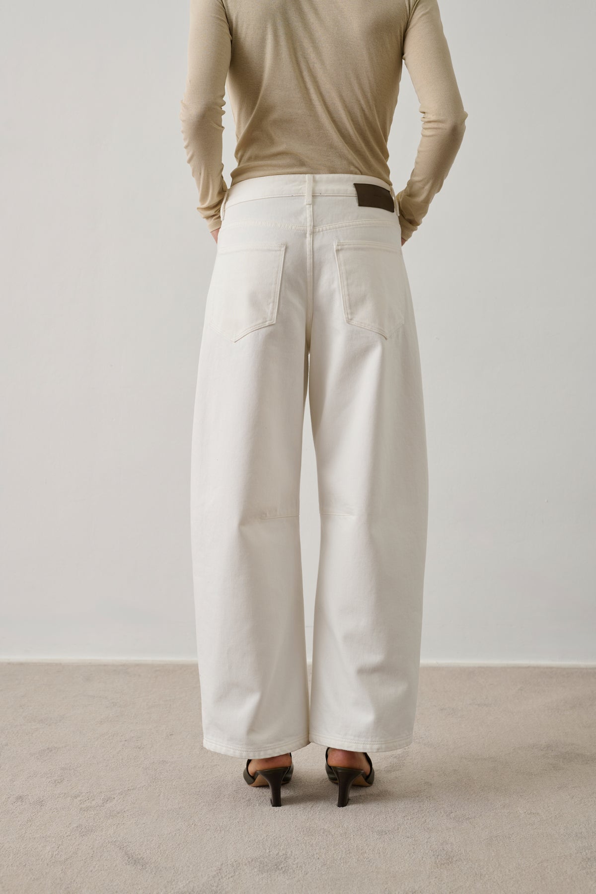 Jean Eliott - Blanc - Coton - Femme vue 4