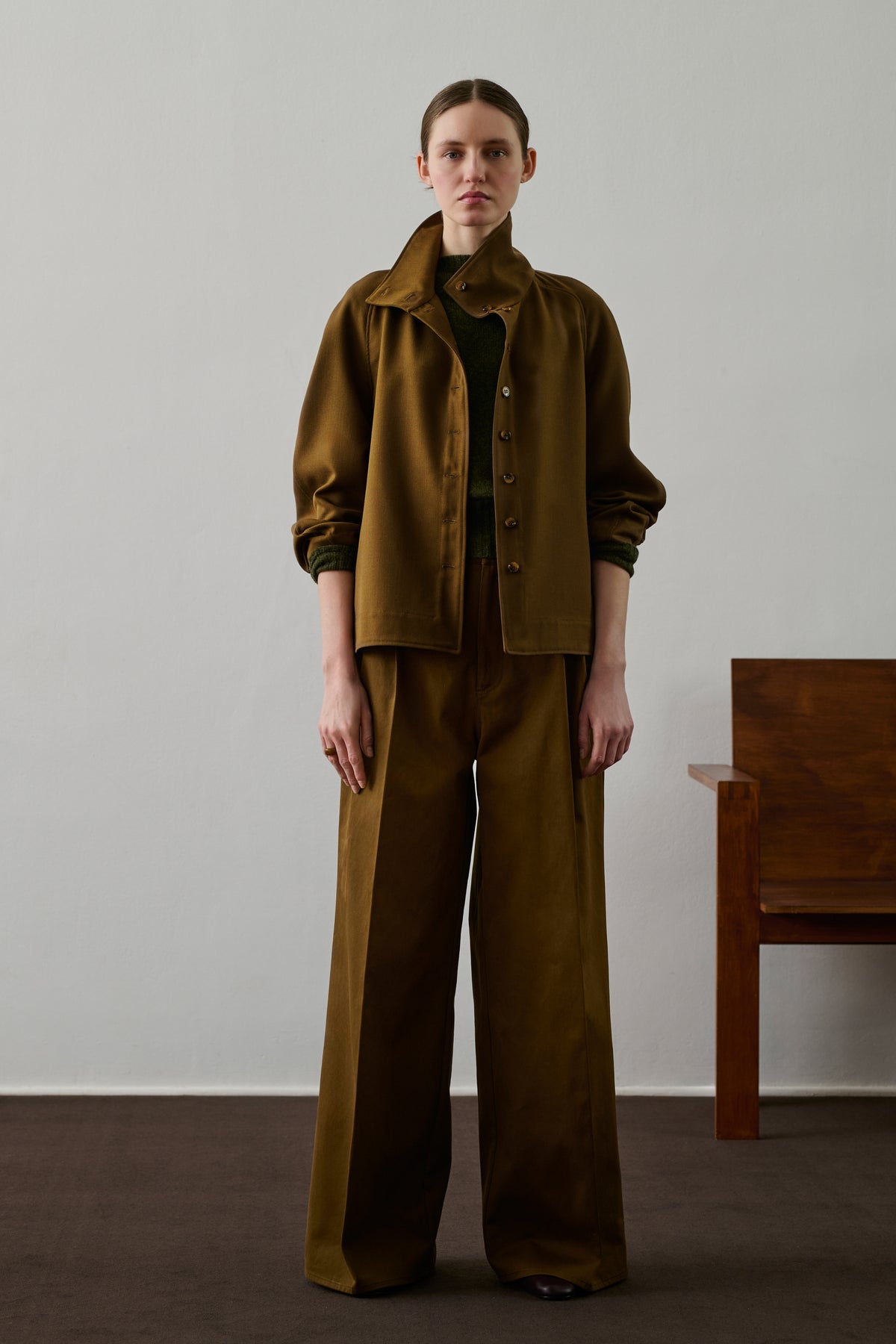 Geode jacket - Khaki/Bronze - Women vue 4