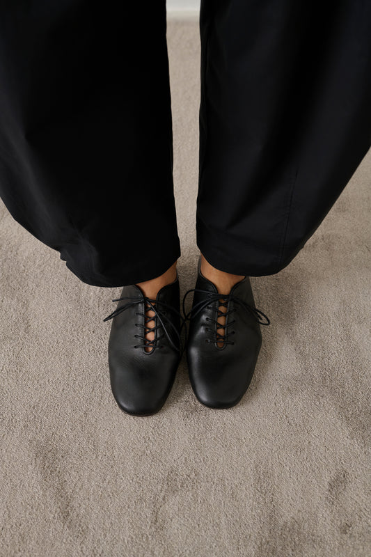 Orso ballet flats - Black - Leather - Women