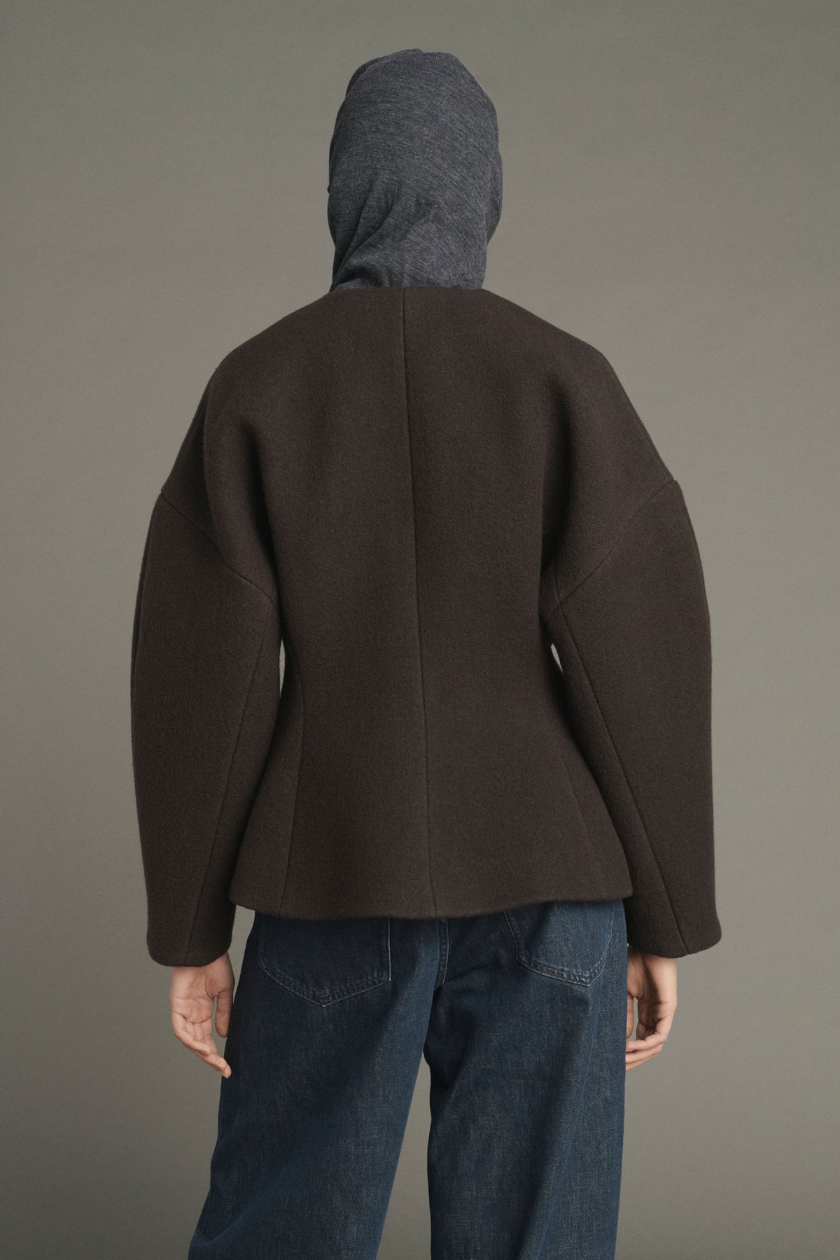 Veste France - Vert Ébène - Coton - Femme