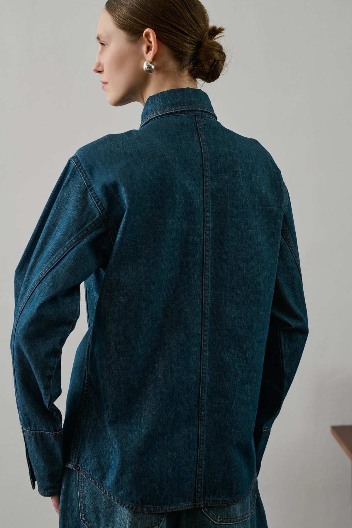 Camisa Garance - Azul/Verde - Mujer