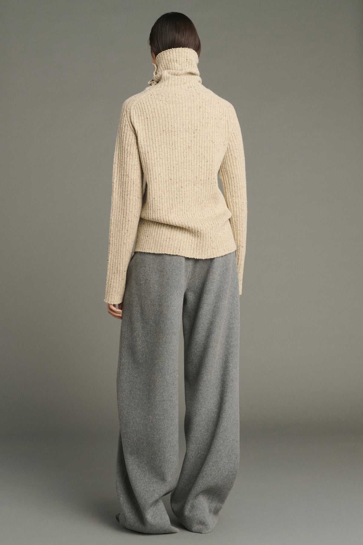 Pull Joey - Beige Clair - Laine - Femme vue 2