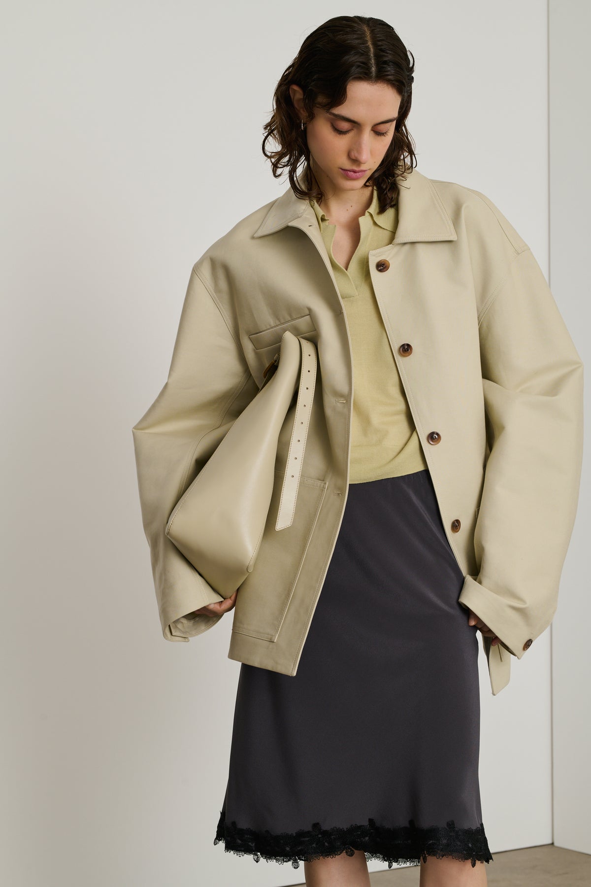 Veste Domingo - Mastic - Coton - Femme