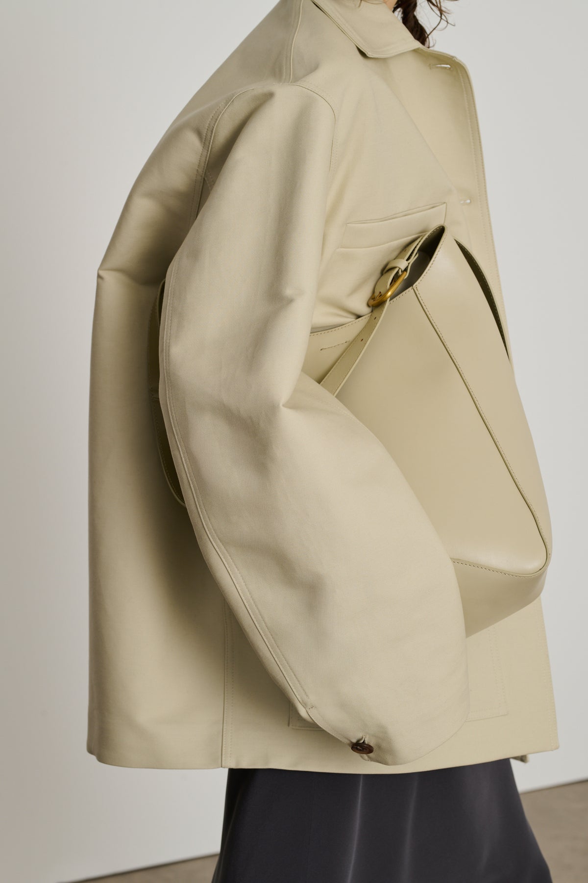 Veste Domingo - Mastic - Coton - Femme vue 6