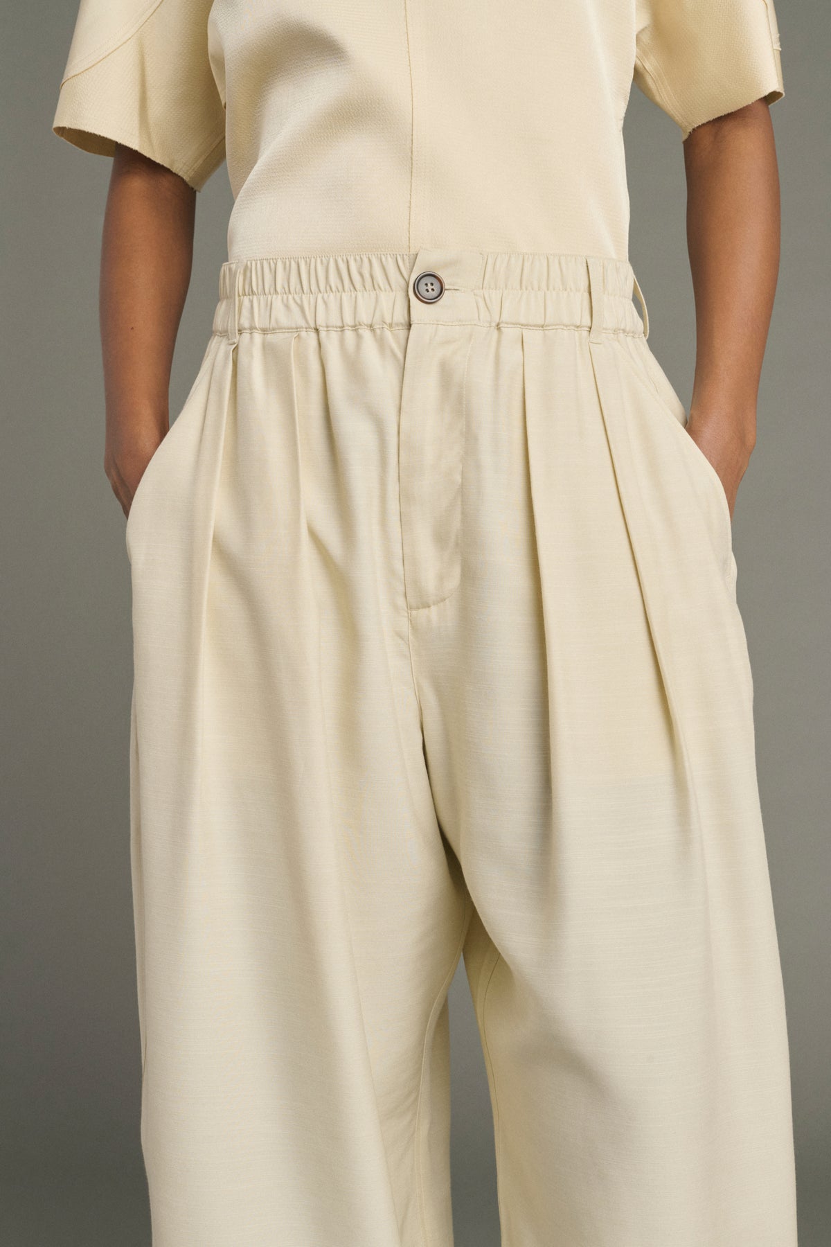Pantalon Vernon - Écru - Femme vue 5