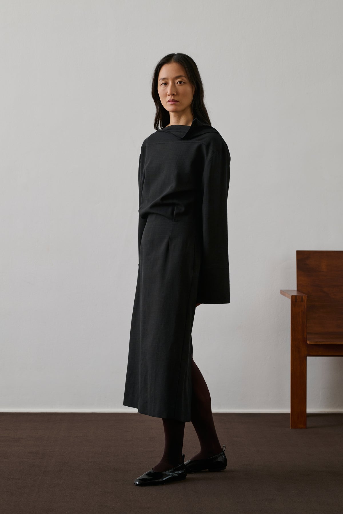 Gina dress - Black - Women vue 5