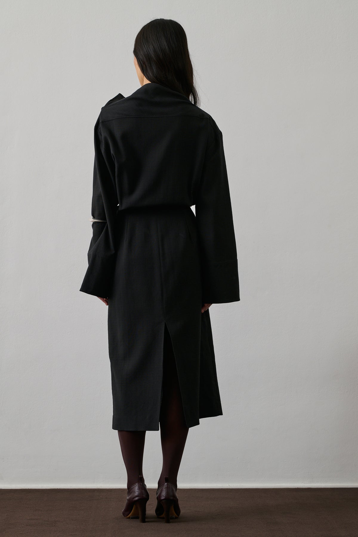 Gina dress - Black - Women vue 2