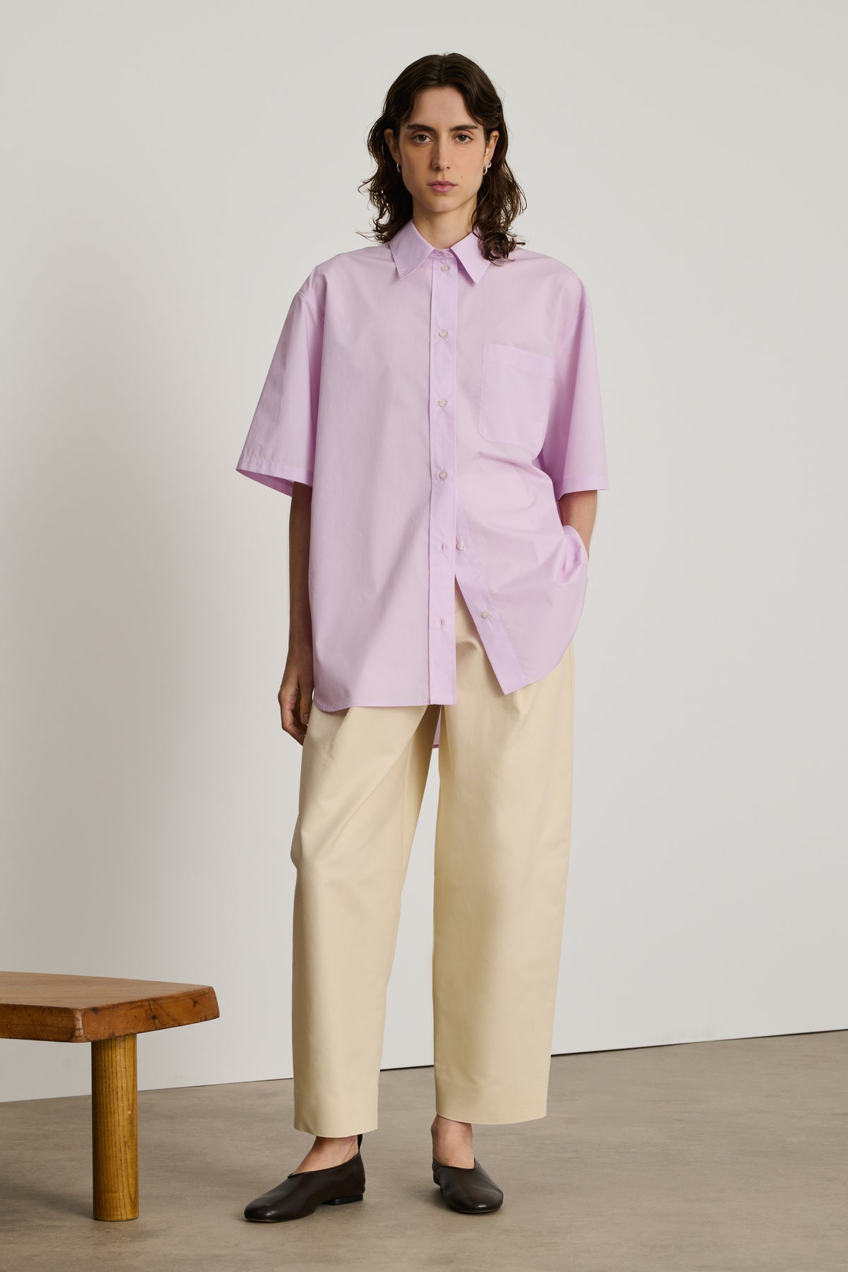 Pantalón Daley - Blanco Roto - Algodón - Mujer