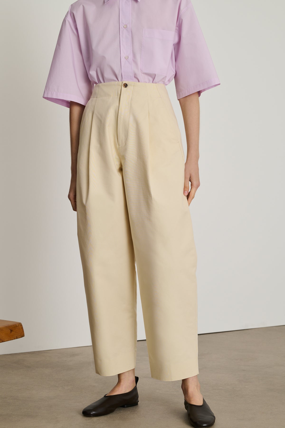 Pantalón Daley - Blanco Roto - Algodón - Mujer