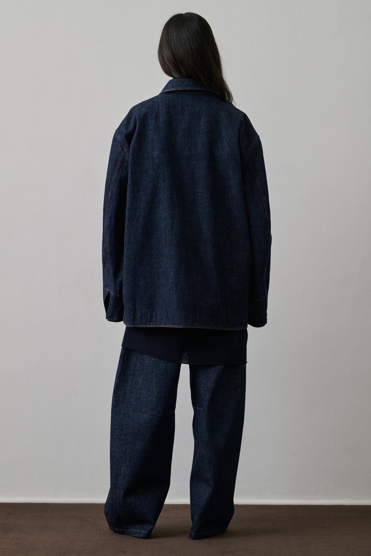 Veste Domingo - Bleu Brut - Coton - Femme vue 4