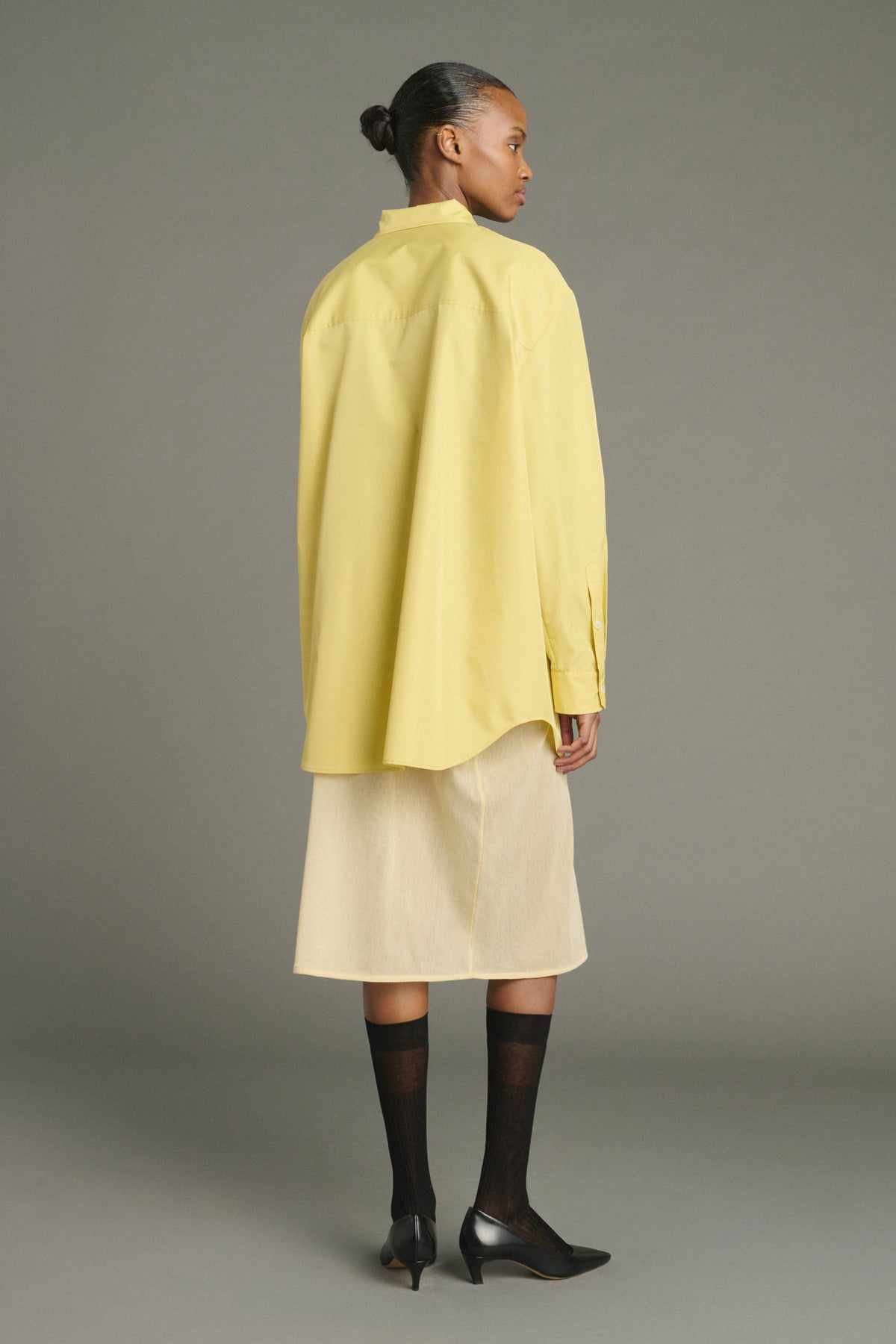 Chemise Kita - Jaune/Beige - Femme vue 2