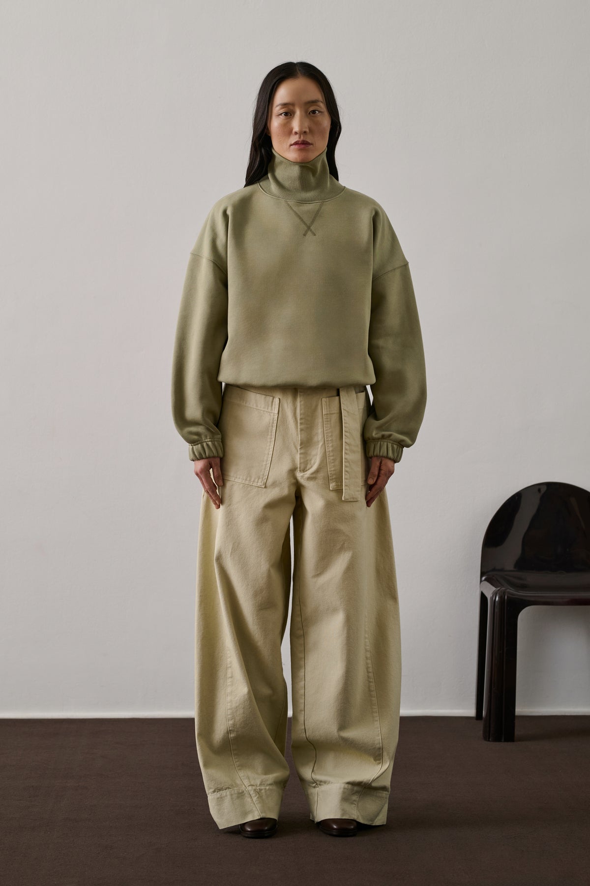 Gregoire Sweatshirt - Clay - Cotton - Women vue 2