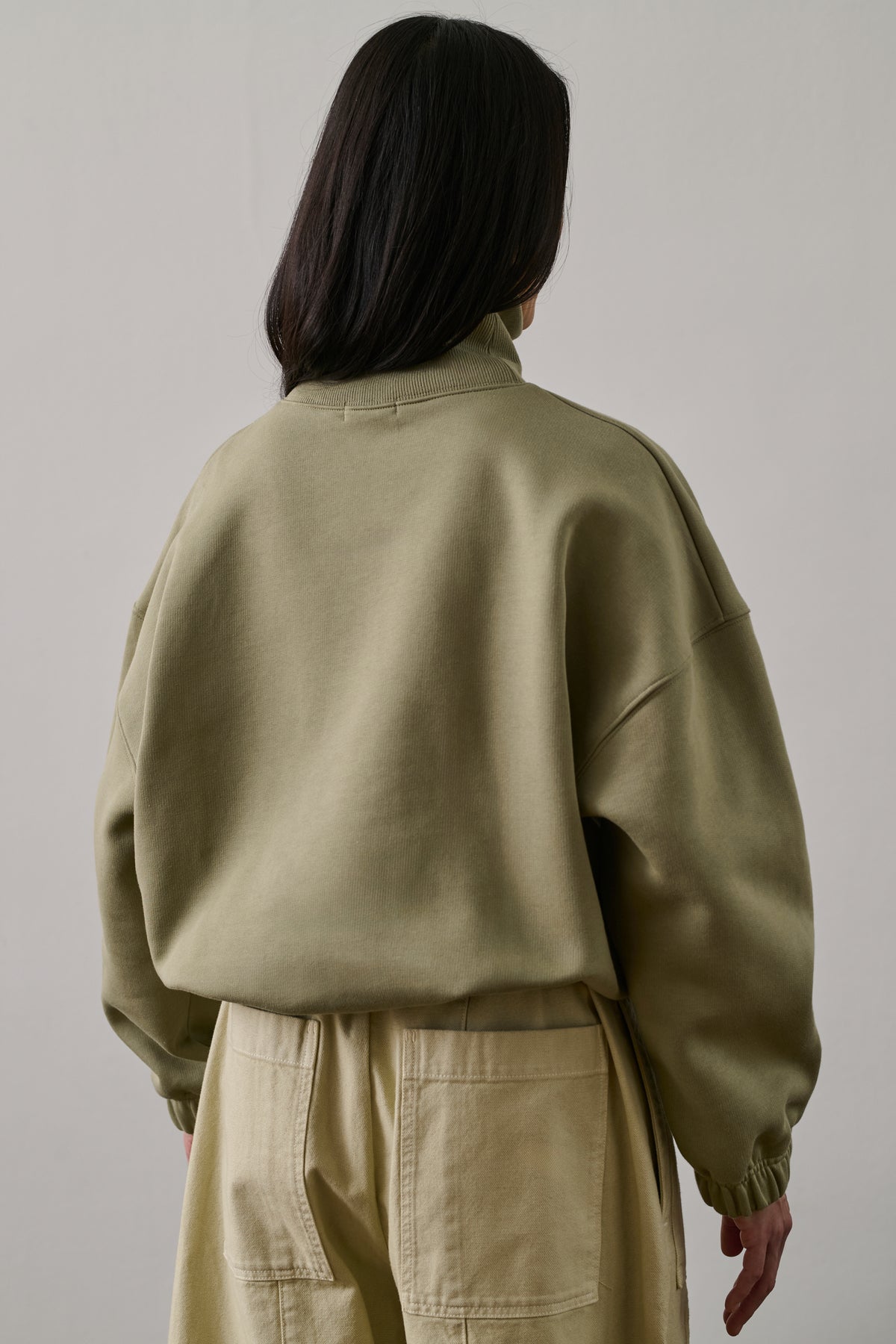 Gregoire Sweatshirt - Clay - Cotton - Women vue 3