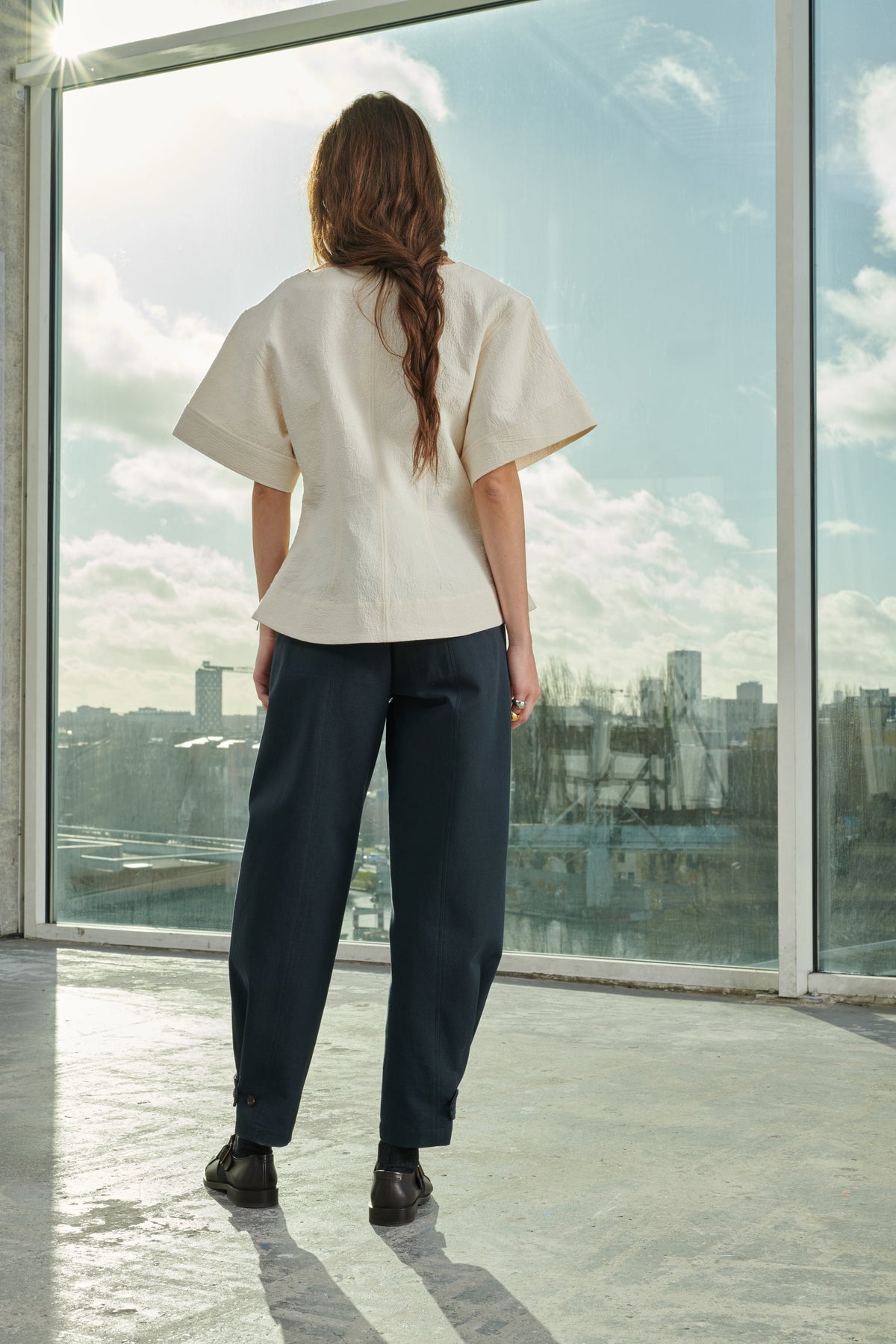 BLOUSE WARREN ECRU vue 4