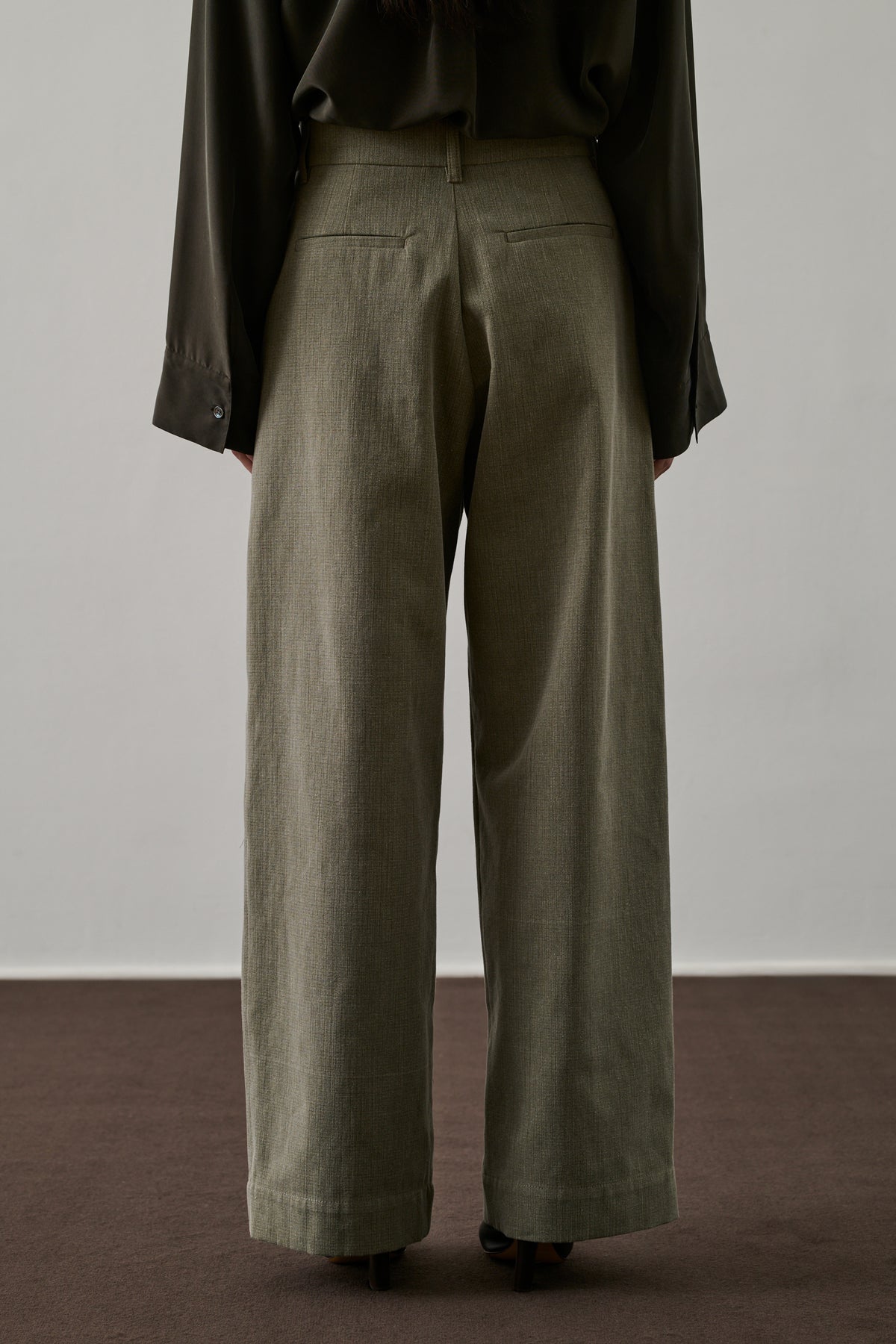 Devy trousers - Khaki - Cotton - Women