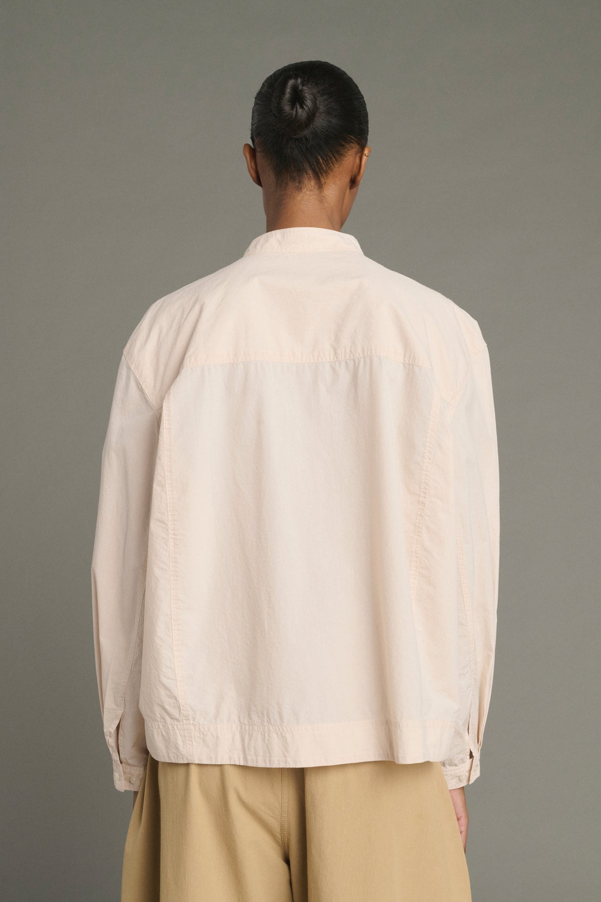 Chemise Chypre - Beige Poudré - Coton - Femme vue 3