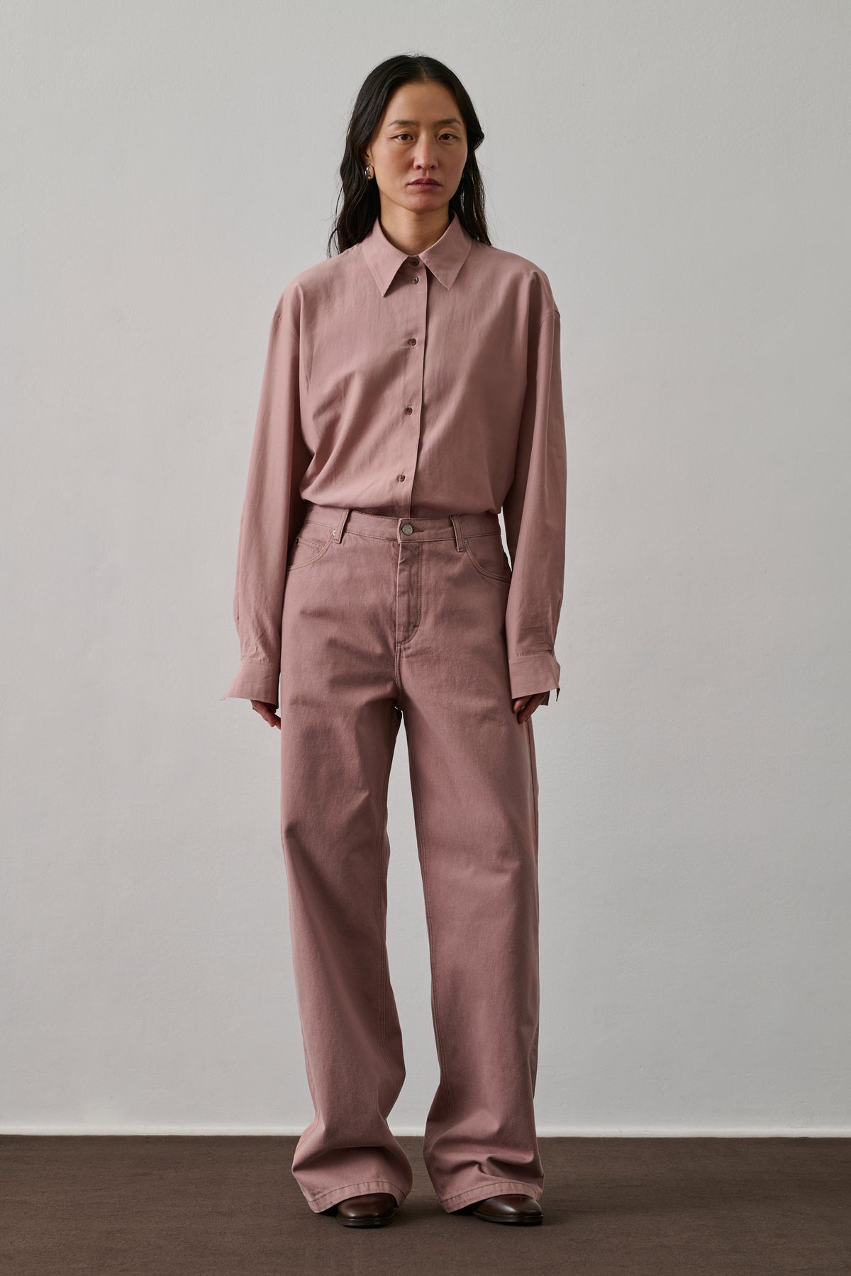 Jeans Calvin - Blush Pink - Cotton - Femme