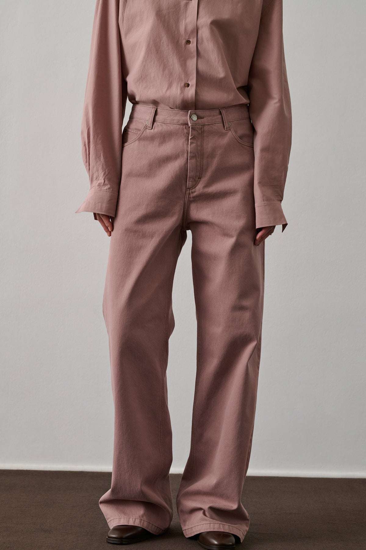 Jeans Calvin - Blush Pink - Cotton - Femme vue 4